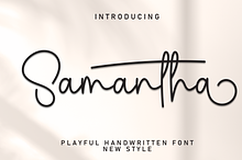 Samantha | Script Font