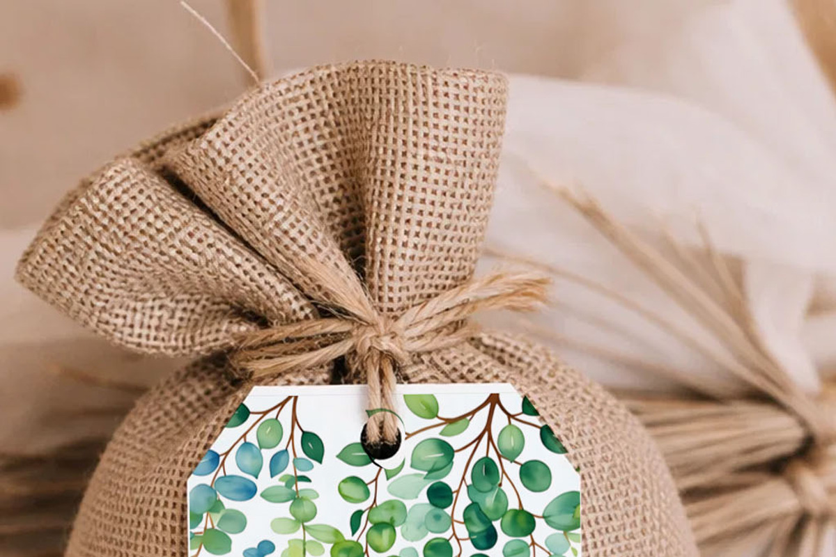 Watercolor flower thank you hang tag, a Card Template by AIW SOLUTIONS (Photo 2 of 7)