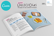 Canva Recipes Cookbook A4 Template, a Magazine Template by DeLaGranSiete (Thumbnail 9 of 11)