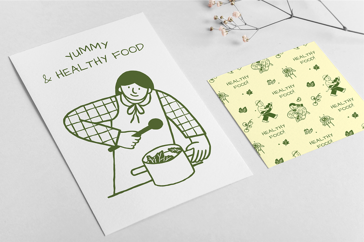 Farm To Table Hand Drawn, an Object Illustration by Jump Studio (Photo 5 of 5)