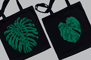 Green MONSTERA Leaves, an Illustration by Tanya Akhmett (Thumbnail 7 of 8)
