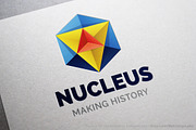 Nucleus Logo, a Branding & Logo Template by Web Design Label (Thumbnail 3 of 5)