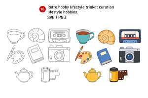 Retro hobby lifestyle.