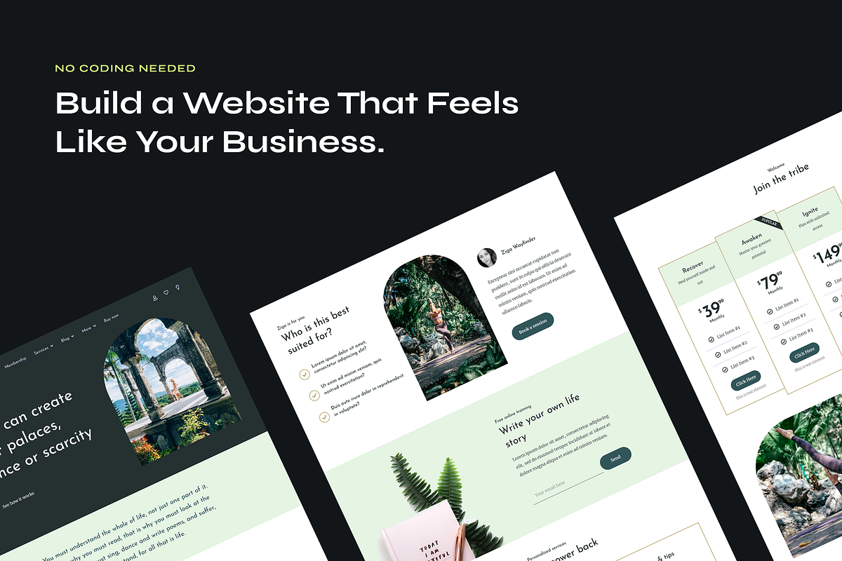 Life Coach Elementor Template Kit, a WordPress Template by Awakened Templates (Photo 3 of 6)