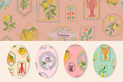 Framed Fantasia Prints & Patterns, a Pattern Graphic by GND ART STUDIO (Thumbnail 2 of 8)