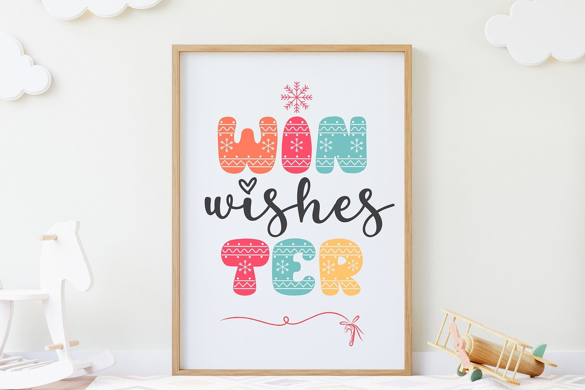 Cozy Christmas Font Duo, a Handwritten Font by AnningArts (Photo 3 of 9)