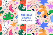 Doodle shapes, kids seamless pattern, a Pattern Graphic by Good Studio (Thumbnail 1 of 6)