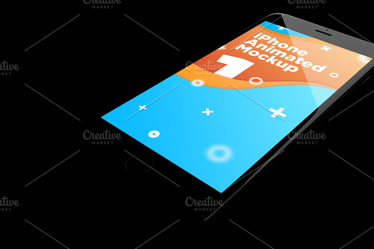 iPhone Animated MockUps, an iPhone Mockup by Traint (Photo 19 of 22)
