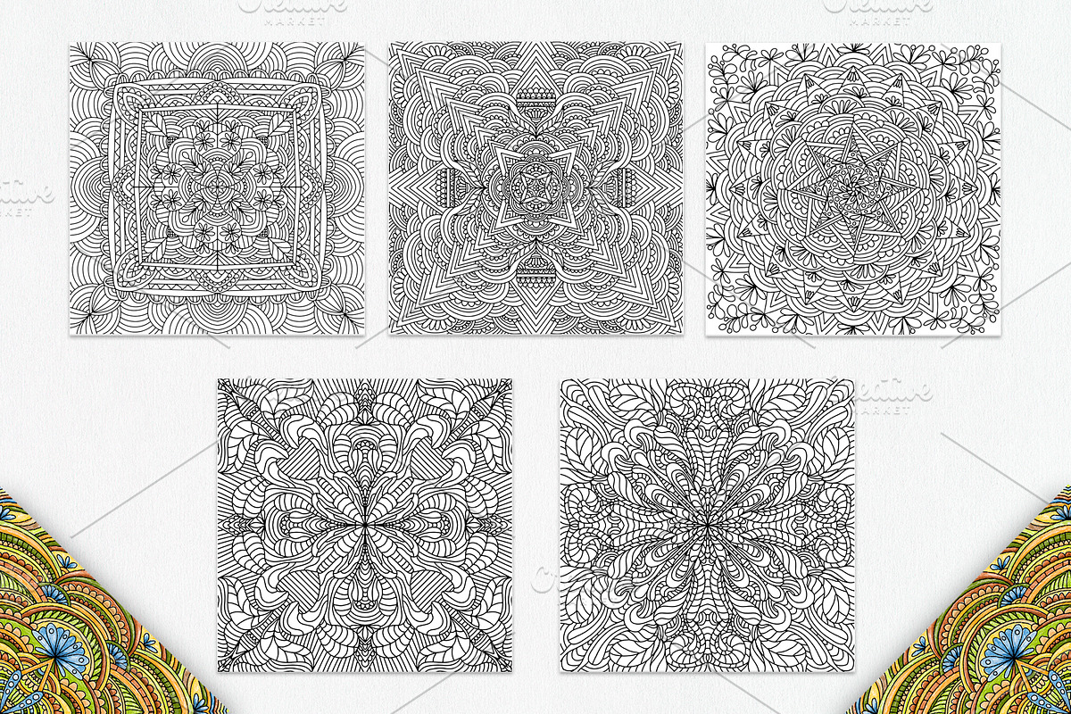 Collection of square mandala, a Brushes & More by dnapslvsk (Photo 2 of 5)