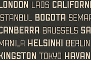 Madson - Masculine modern typeface, a Sans Serif Font by CCS Type (Thumbnail 16 of 16)
