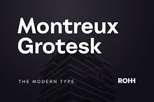 Montreux Grotesk Modern Sans Serif