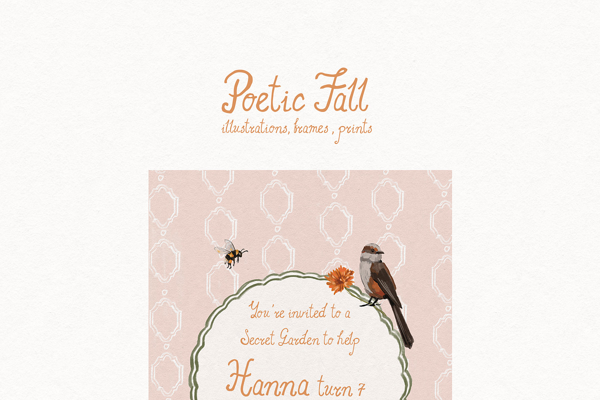 Fall Cottagecore Illustration Frames, a Decorative Illustration by whiteheartdesign (Photo 12 of 19)