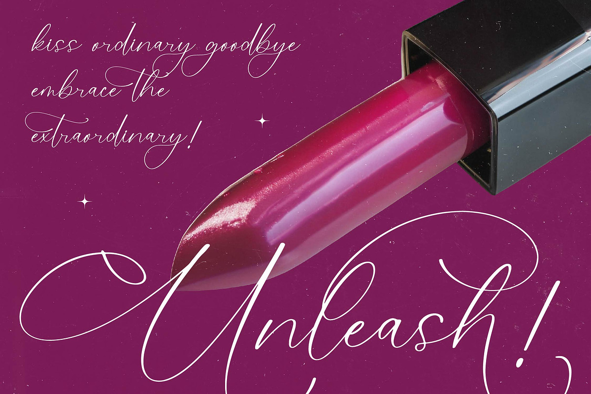 Herlina Aliyah Stylish Calligraphy, a Script Font by stylishtype.co (Photo 11 of 20)