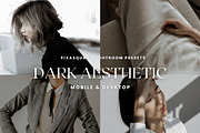 Dark Aesthetic Lightroom Presets, a Preset Add-On by PixaSquare (Thumbnail 1 of 8)