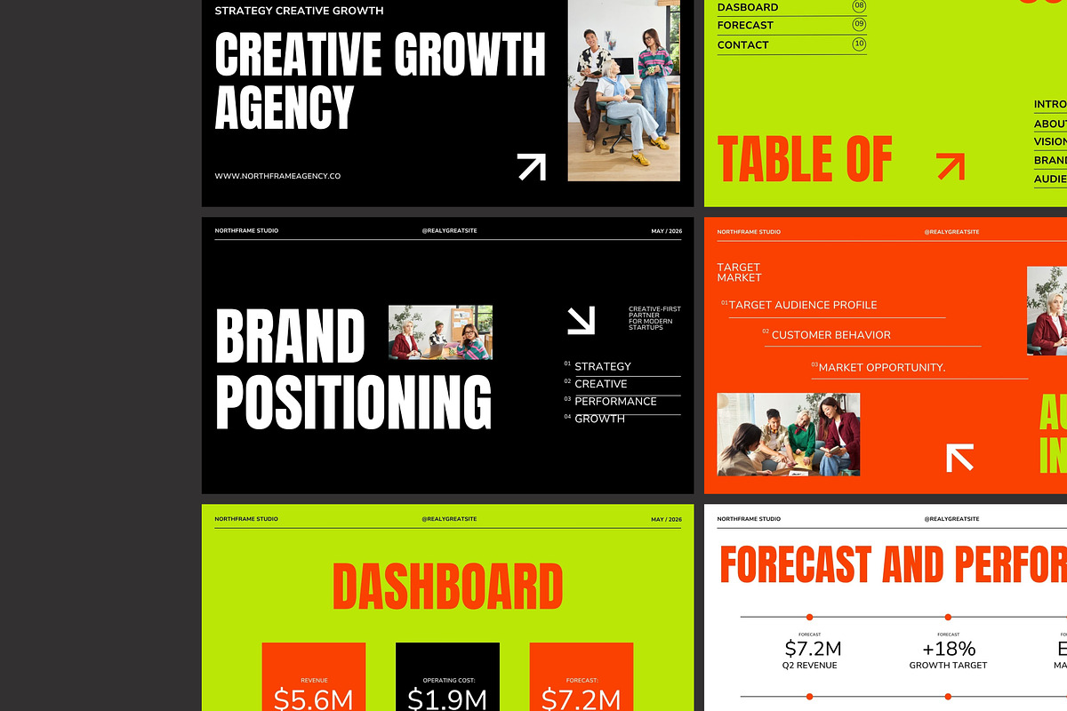 Creative Agency PPT, a Presentation Template by adoestudio (Photo 7 of 9)