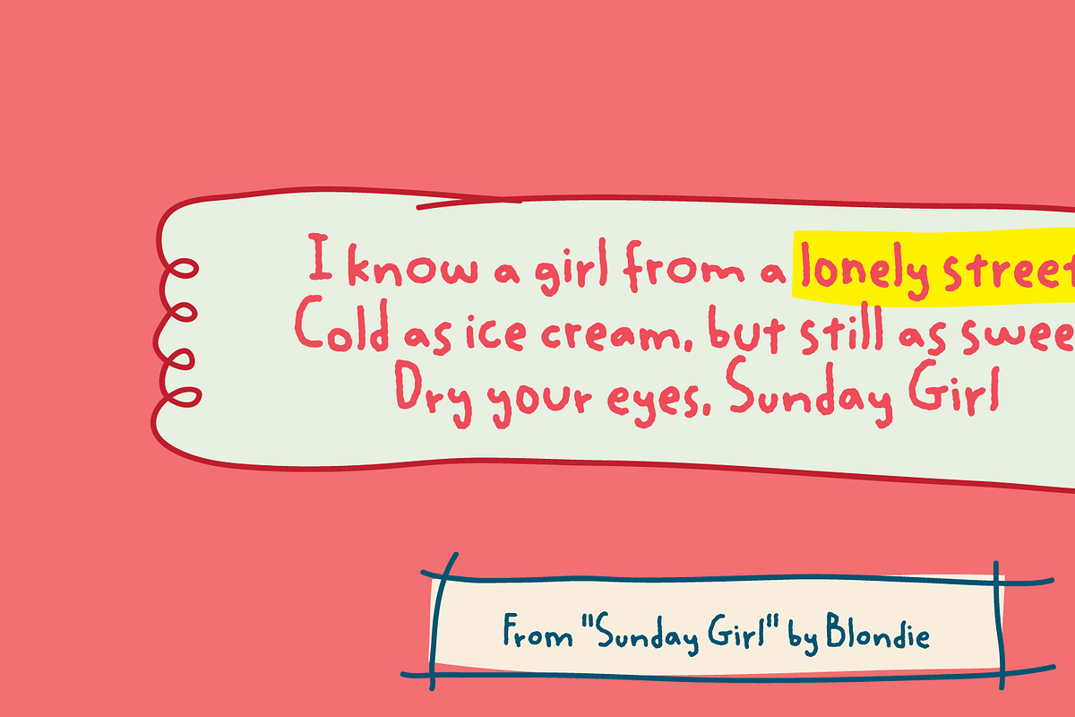 Lonely Street, a Handwritten Font by pizzadudedotdk (Photo 2 of 10)