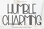 Humble Charming, a Serif Font by FreshTypeINK (Thumbnail 1 of 7)