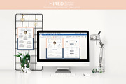 Creative CV Resume Template + icons, a Resume Template by HIRED Design Studio (Thumbnail 12 of 12)