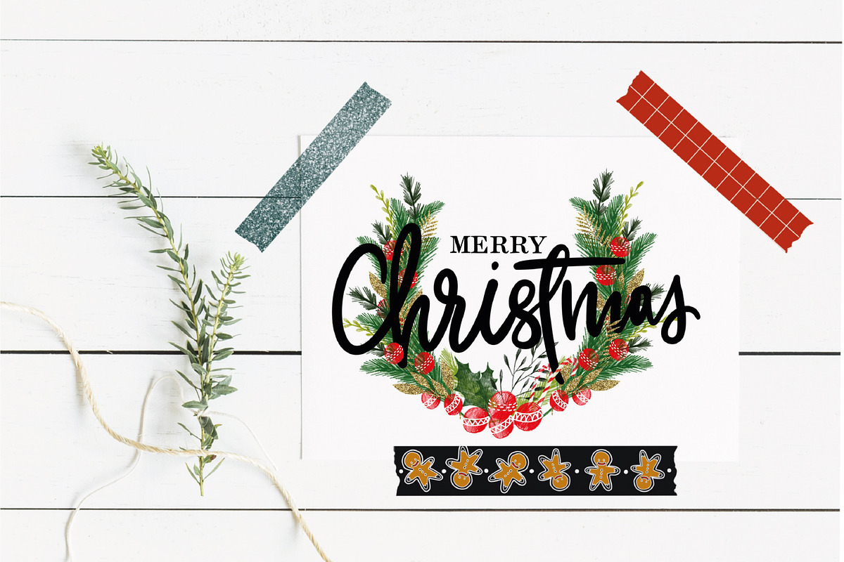 Christmas Procreate Brushes Bundle, a Brush Add-On by OkayAnnie Designs (Photo 16 of 20)