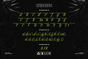 Thelly Black Typeface, a Blackletter Font by alit design (Thumbnail 16 of 17)