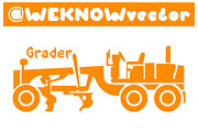 Bulldozer and friend, an Object Graphic by weknow (Thumbnail 7 of 15)