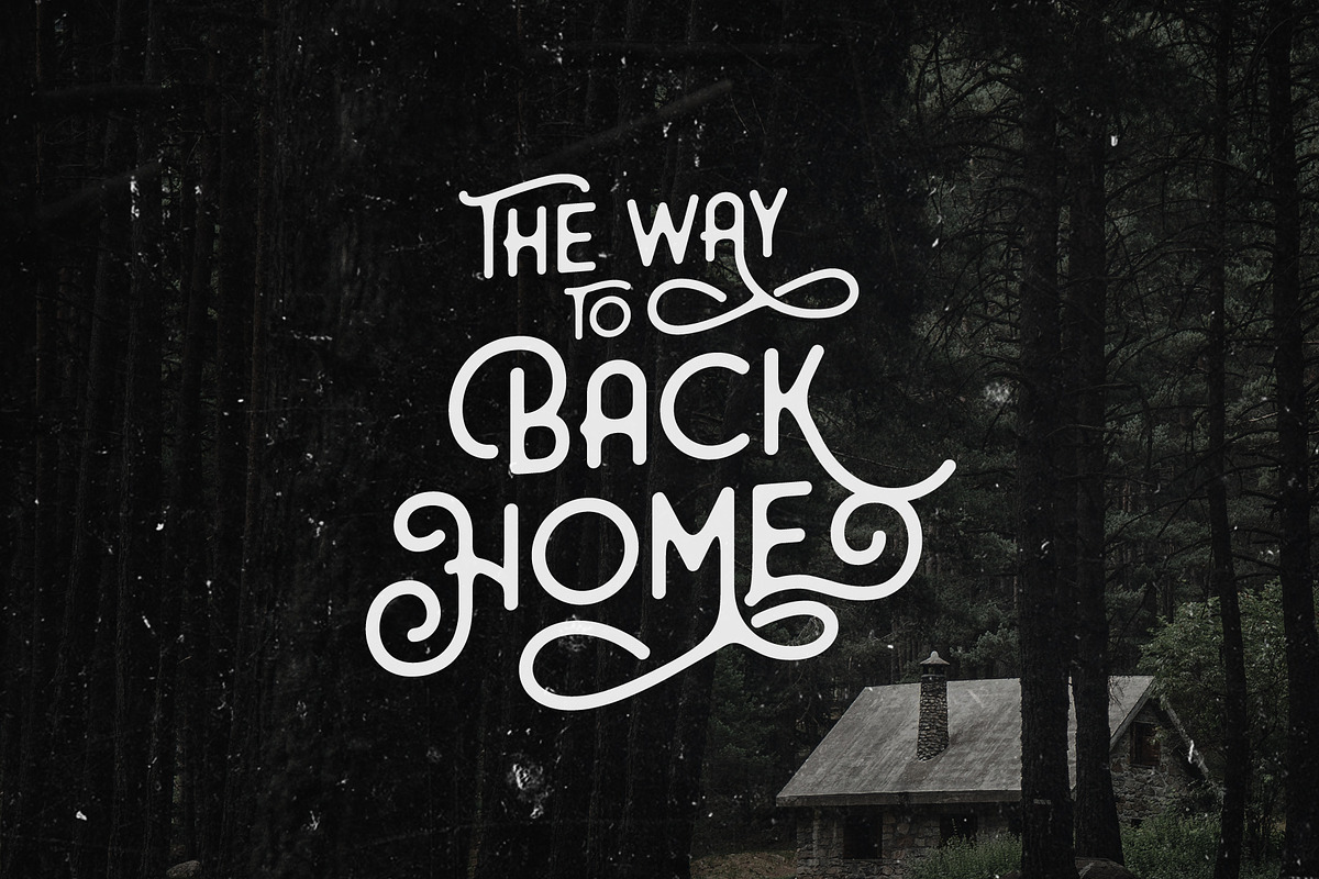 Mirandah | Monoline Font Family preview 2