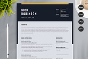 Clean Resume/CV, a Resume Template by Aspect_Studio (Thumbnail 1 of 5)