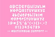 Wildflower School - Display Font, a Handwritten Font by Keithzo (Thumbnail 10 of 11)
