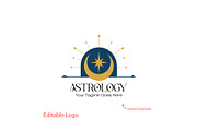 Astrology & Spiritual Logo Design, a Branding & Logo Template by YUDesignStore (Thumbnail 1 of 7)
