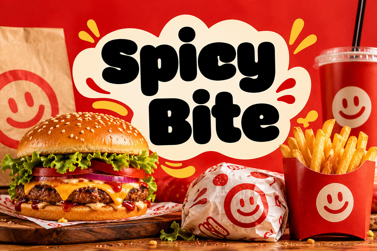 Spicy Bite, a Script Font by Wow Magic (Photo 1 of 4)