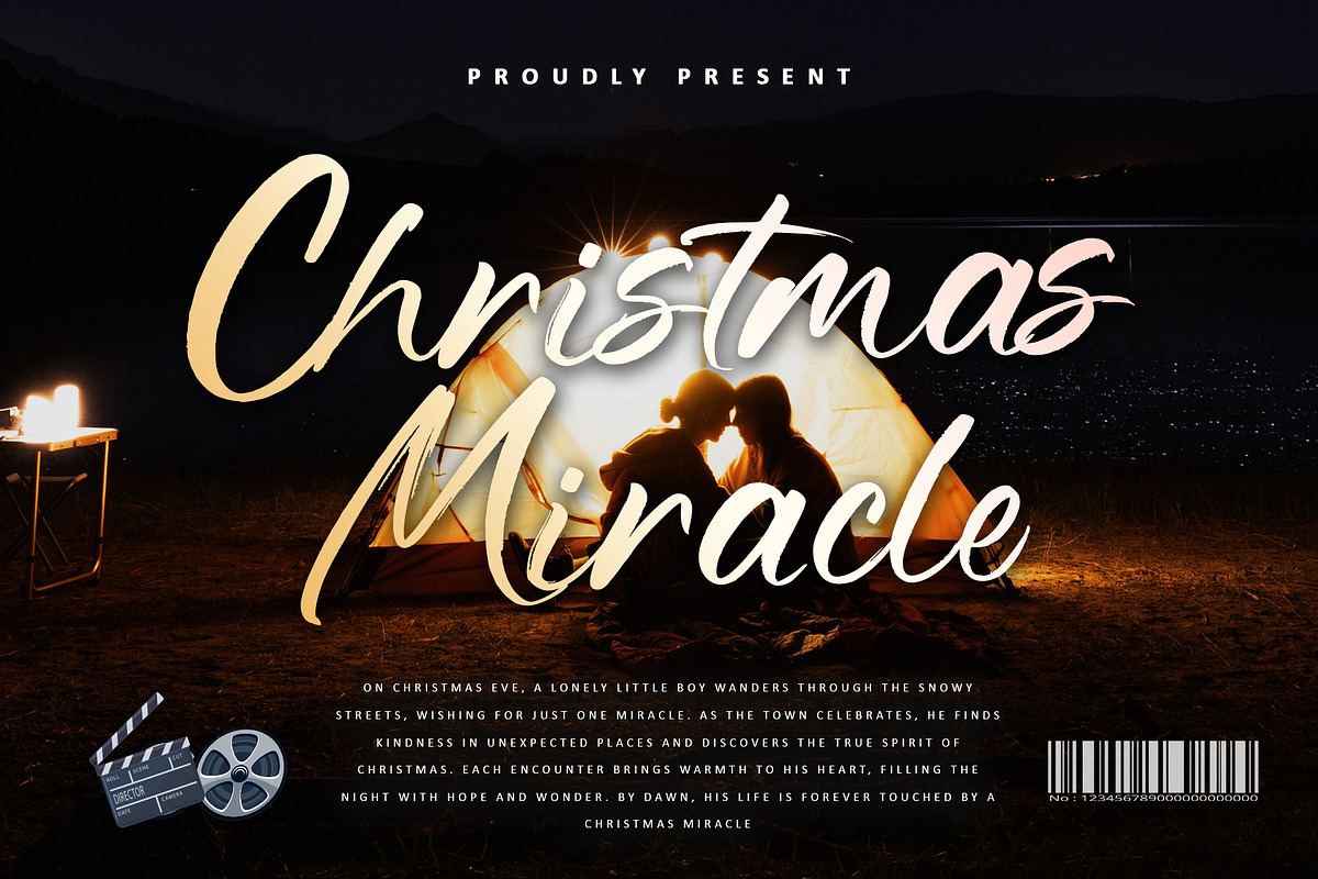 Christmas Merryland - Popular Brush, a Handwritten Font by Letterara (Photo 2 of 11)