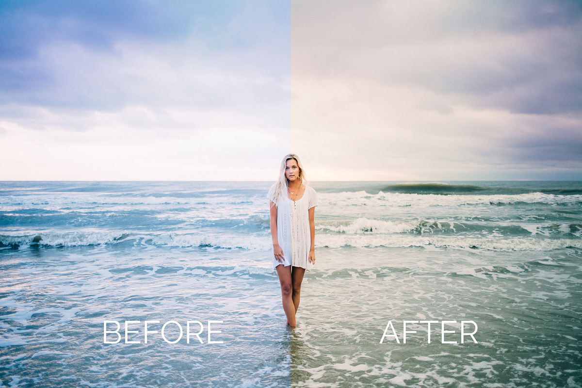 10 Beach Vibes Lightroom Presets, an Action Add-On by Winsome Effects & Co. (Photo 3 of 4)