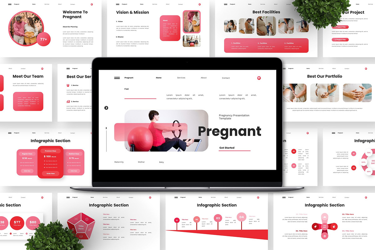 Pregnant - Pregnancy Google Slide preview 6