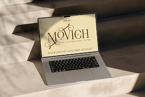 Movich Uniquely Serif Font