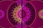 Mandala Vector Pattern Graphics Pack, a Background Graphic by NJ Himel (Thumbnail 10 of 91)
