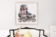 Roller Skate Shape Photo Collage, a Resume Template by AIW SOLUTIONS (Thumbnail 2 of 7)