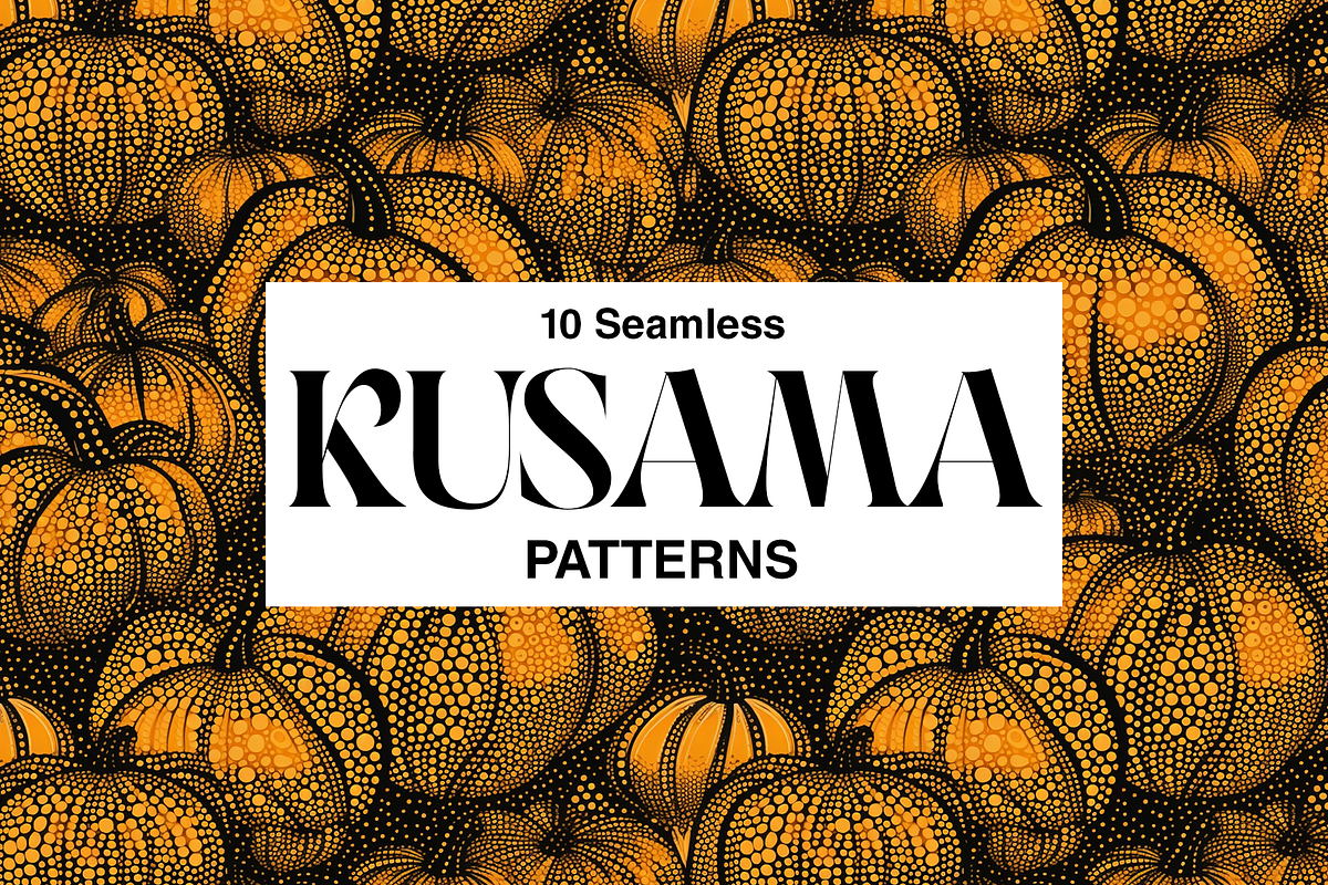 10 Art Series Patterns: Kusama, a Pattern Graphic by Motifs (Photo 9 of 12)
