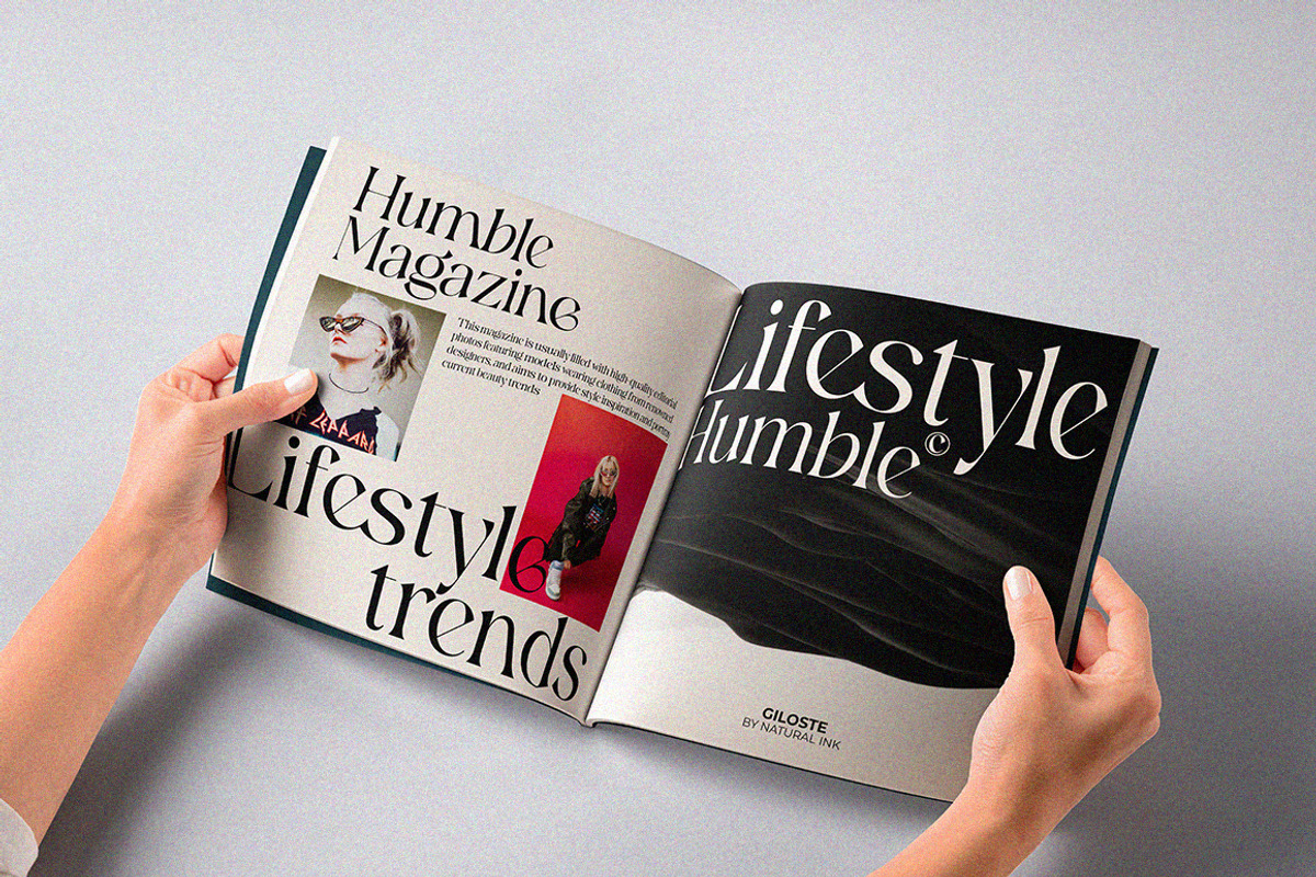 Giloste, a Serif Font by Natural Ink Studio (Photo 10 of 11)