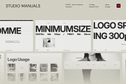 COMME - Brand Guidelines, a Presentation Template by Studio Manuals (Thumbnail 6 of 8)