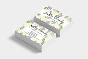 Watercolor Creative Business Card, a Business Card Template by land art (Thumbnail 2 of 10)