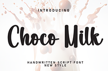 Choco Milk | Script Font