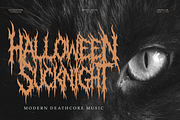 Damnation - Death Metal Font, a Symbol Font by Masyafi Studio (Thumbnail 3 of 9)