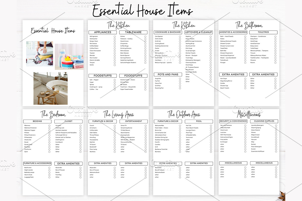 Airbnb Host Bundle Canva Templates, a Templates & Theme by Mrxking (Photo 7 of 8)
