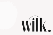 Wilk - A Classy Sans Serif Font, a Sans Serif Font by KA Designs (Thumbnail 1 of 11)