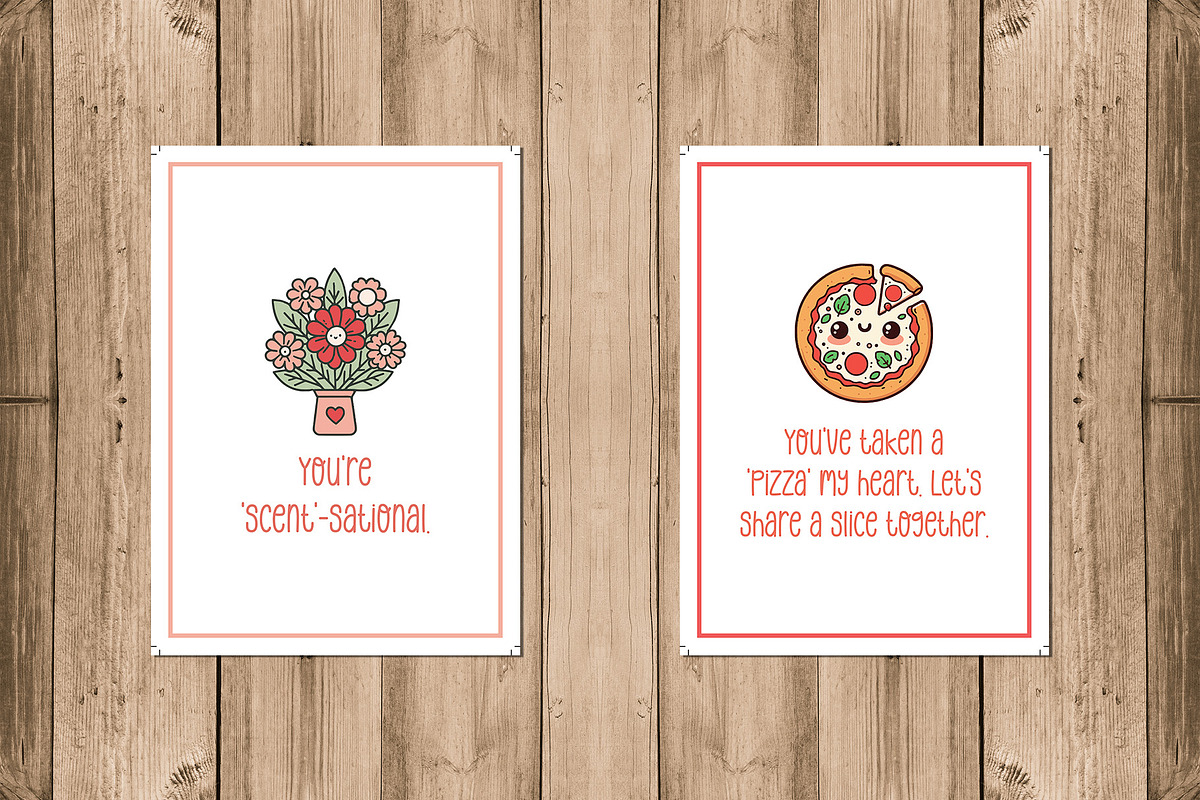 9 Valentine's Day Greeting Cards, a Card Template by Cyrah's Collection (Photo 4 of 4)