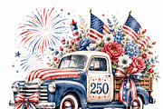 America 250th anniversary PNG bundle, a Decorative Illustration by HeavensStar (Thumbnail 13 of 16)
