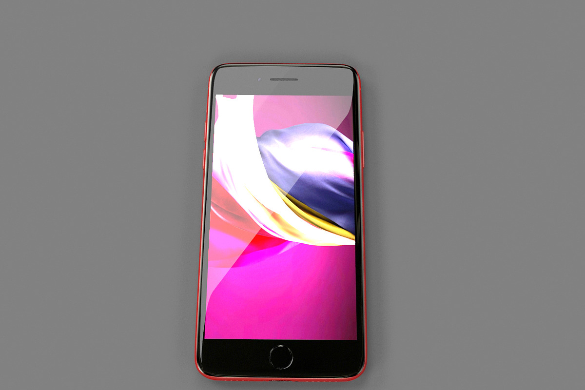 Apple iPhone SE 2020 Product Red, an Object 3D Model by Tedi Permana (Photo 3 of 14)