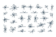 String, rope bows with knots set, an Object Illustration by Good Studio (Thumbnail 2 of 3)