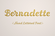 Bernadette, a Script Font by Studio Dot by dot (Thumbnail 1 of 3)