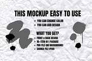 Pants Mockup Streetwear, a Bottom Mockup by NYCTHOPILIA STUDIO (Thumbnail 2 of 8)